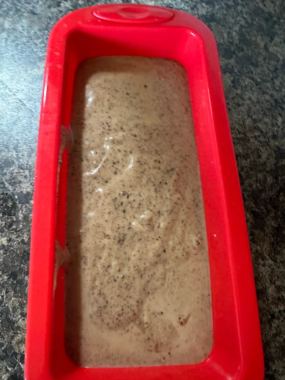 Homemade banana ice cream