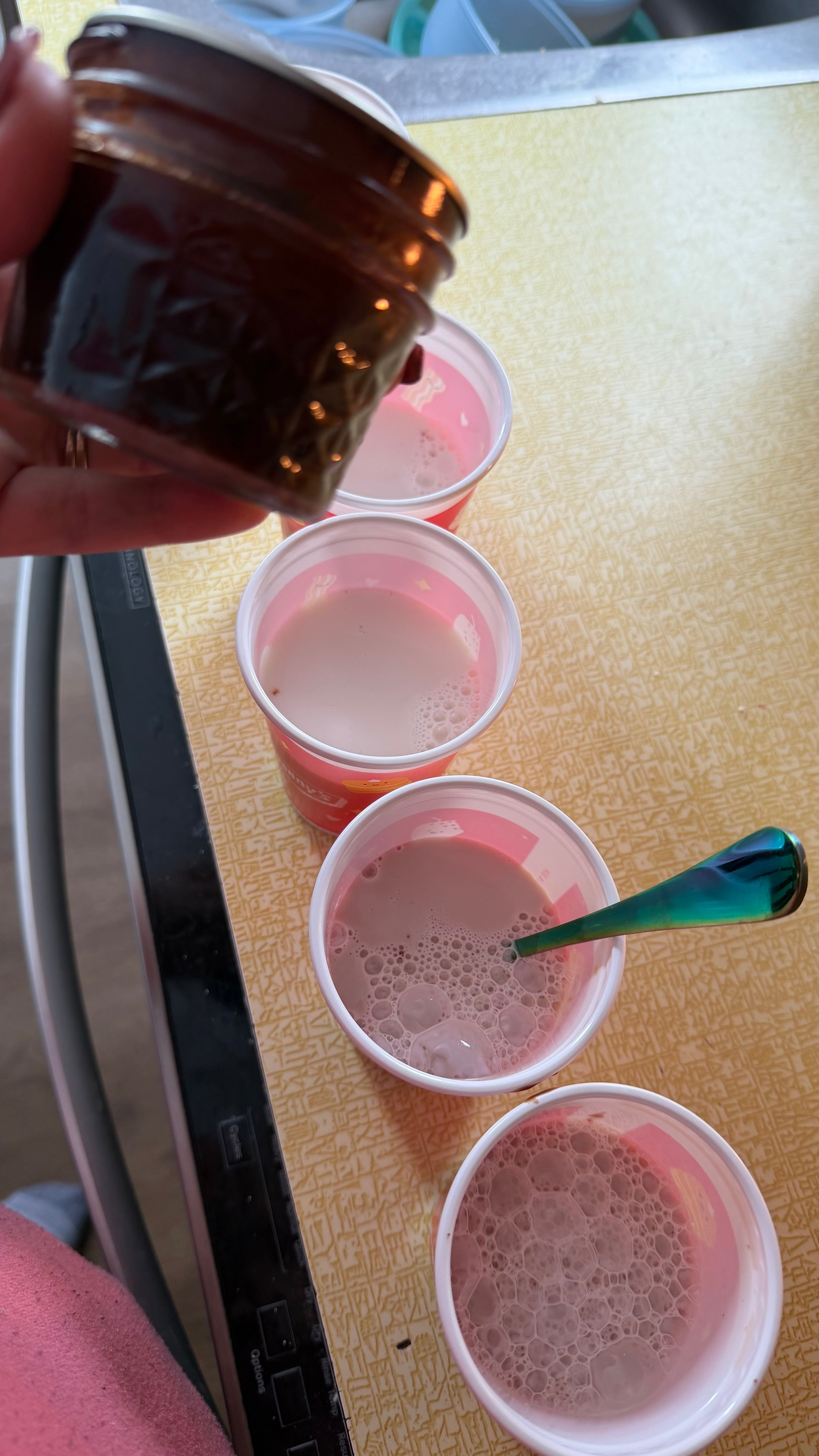 Homemade chocolate syrup