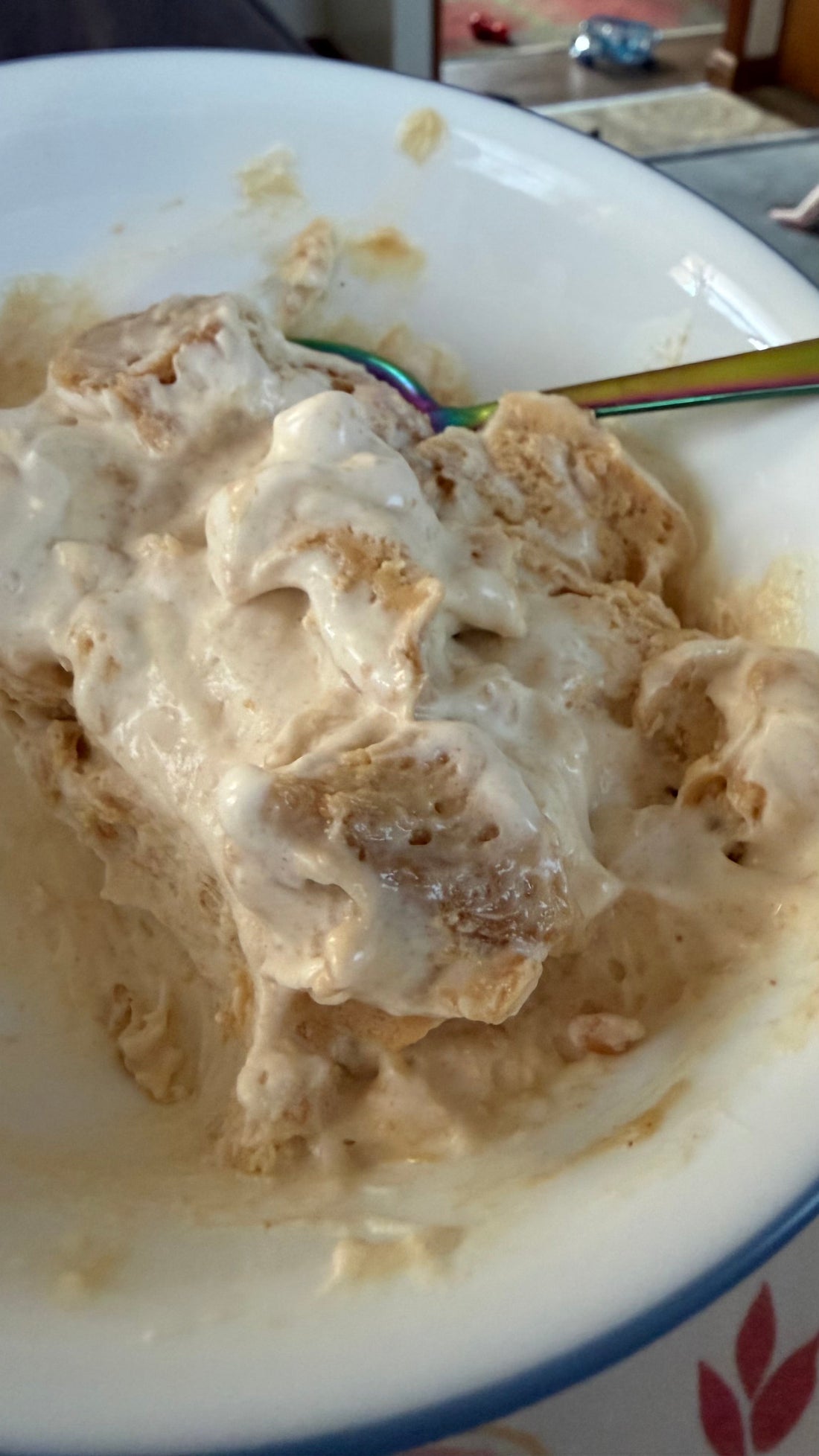 Homemade frozen dessert