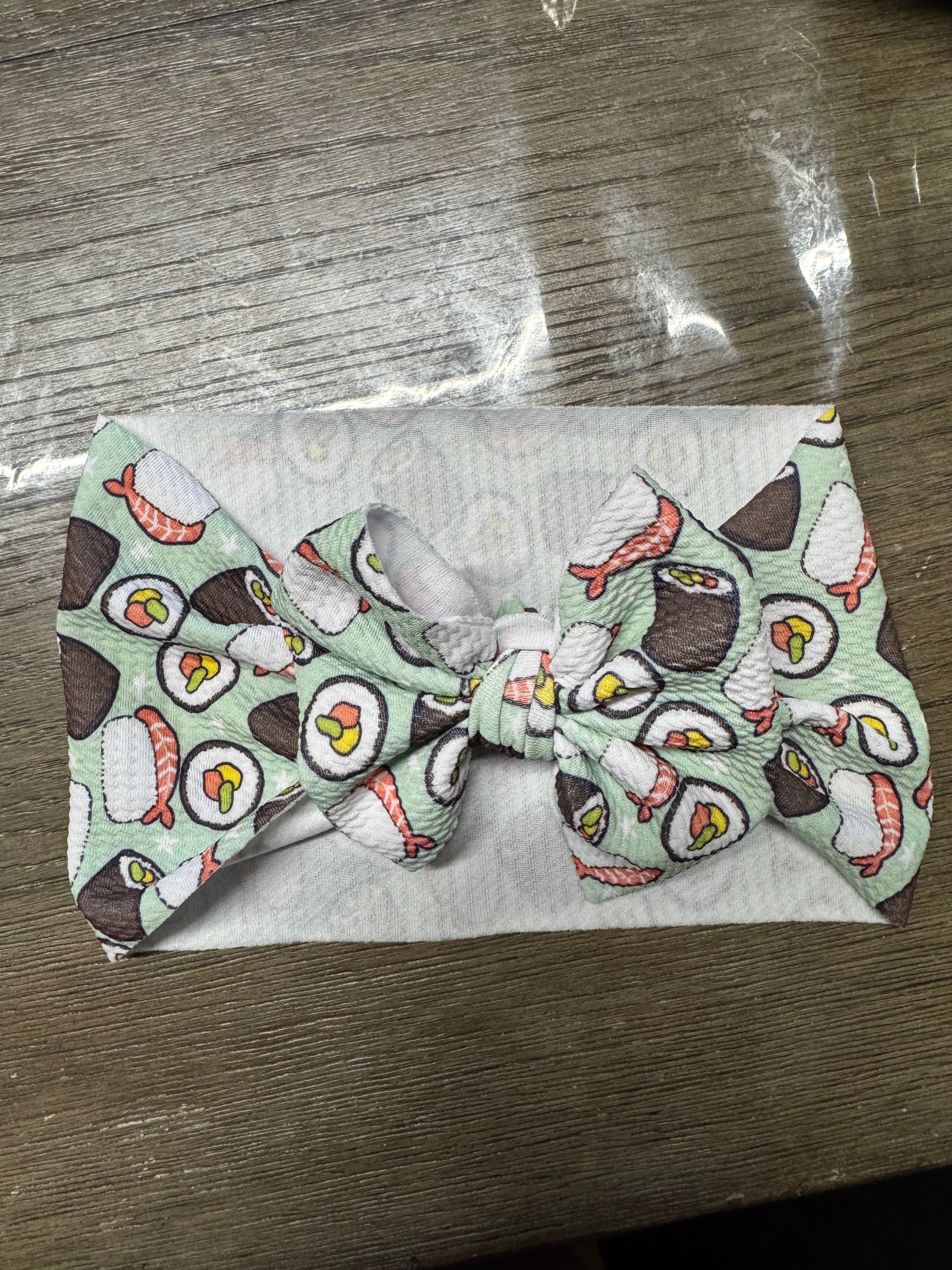 Sushi head wrap child