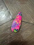 Pink snap clip