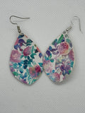 Floral earrings