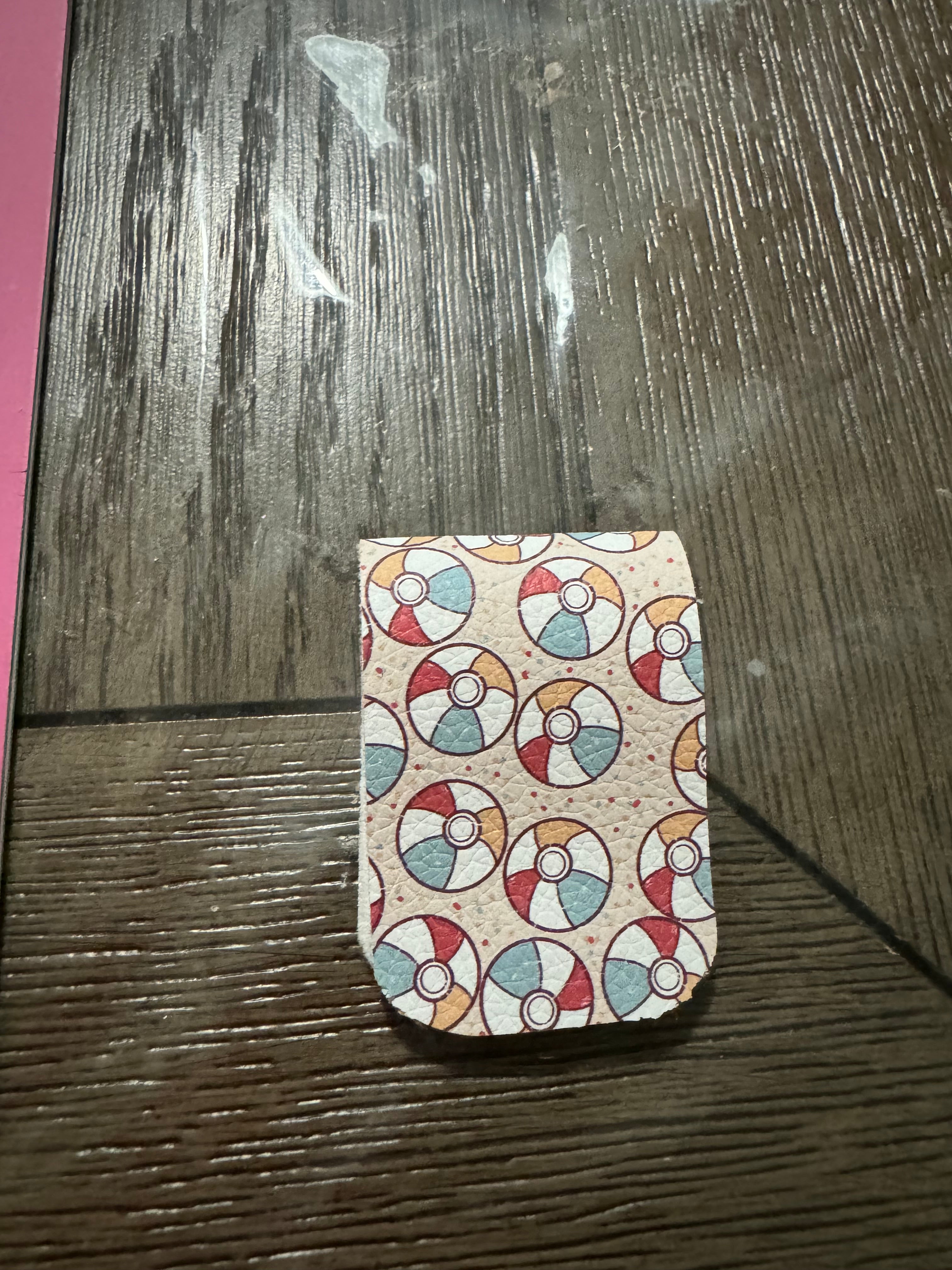 Beach ball book mark