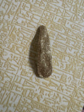 Gold glitter snap clip