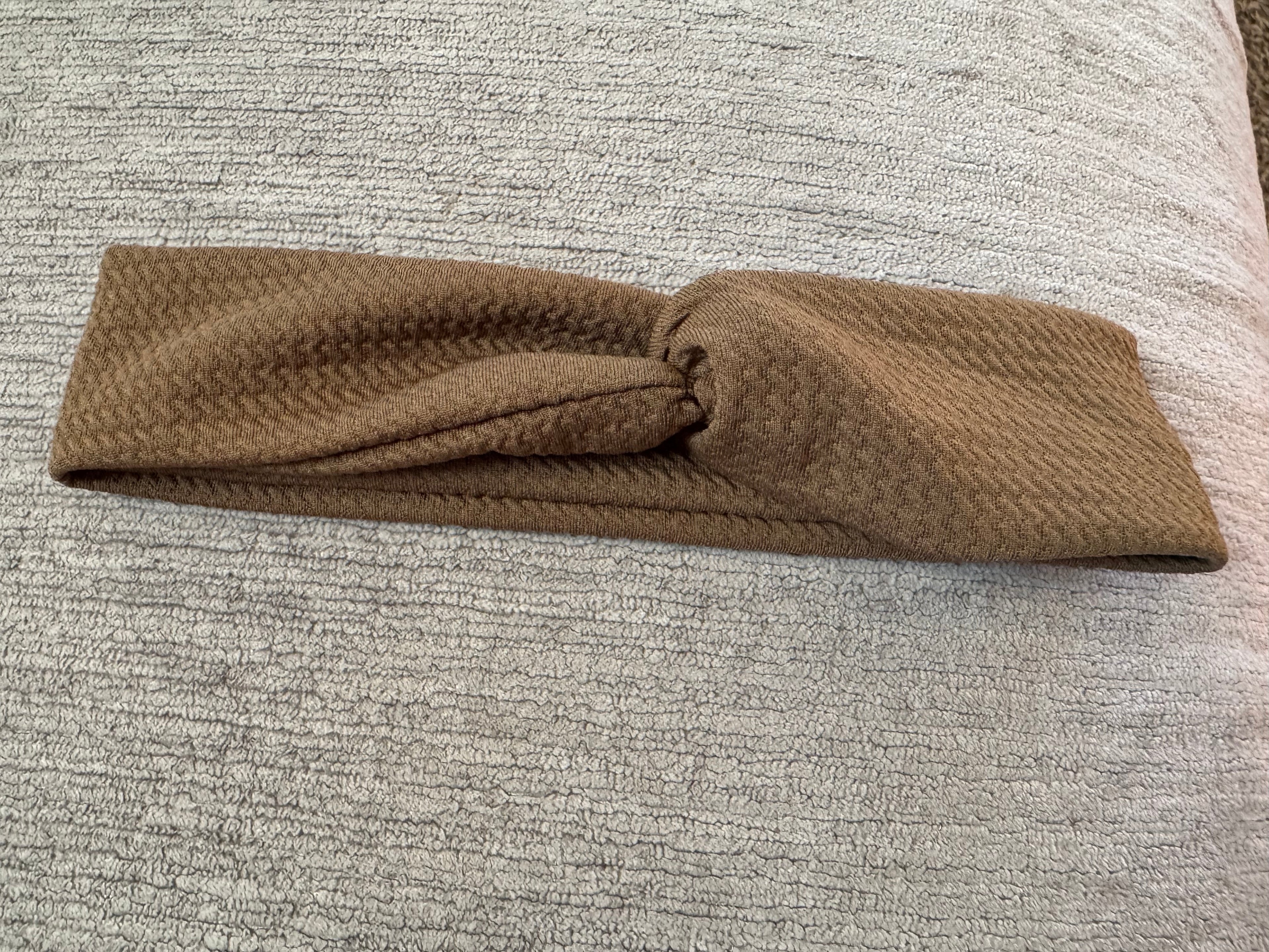 Olive twisted headband child