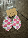 Donut earrings