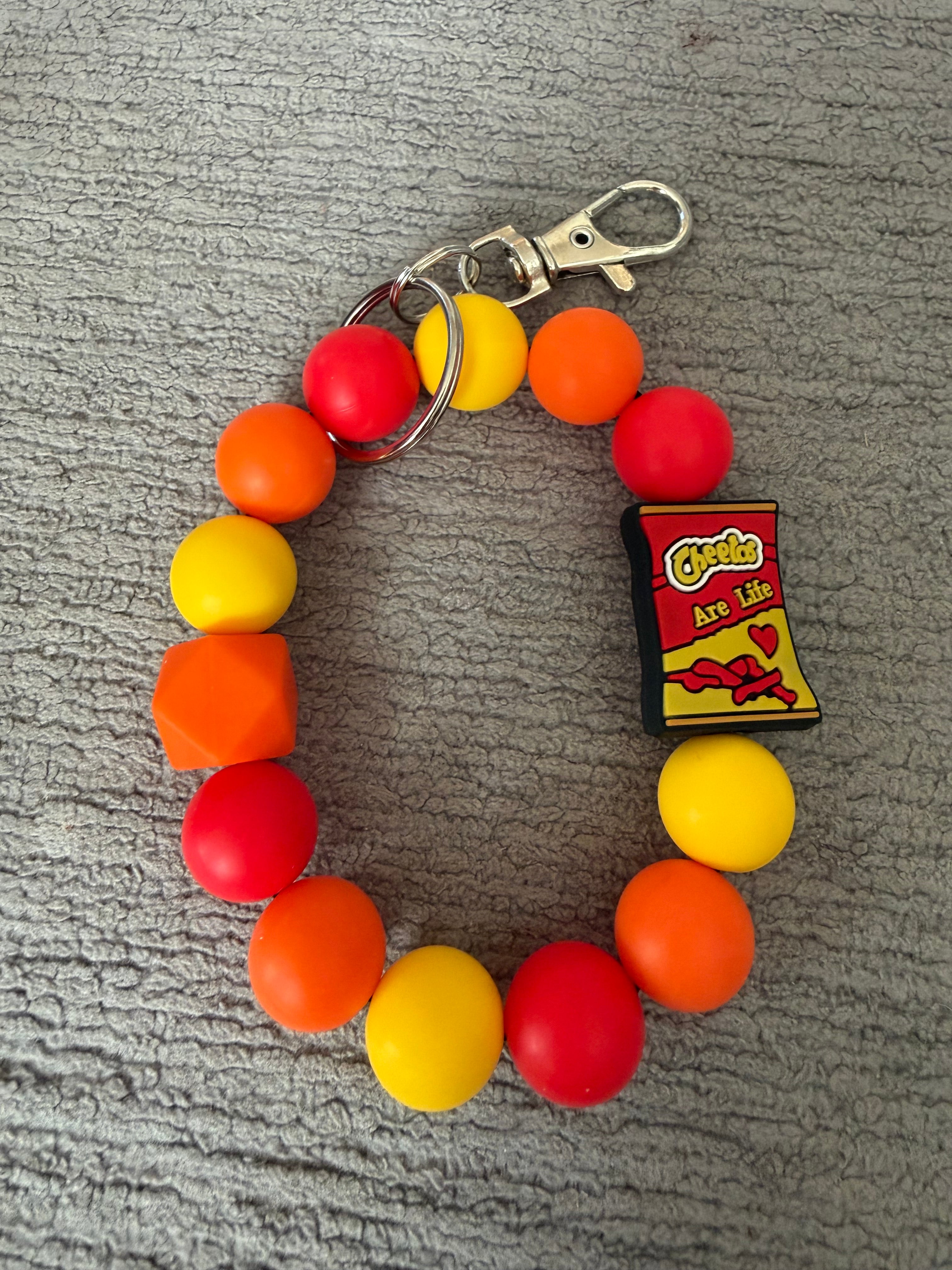 Cheese curl wristlet