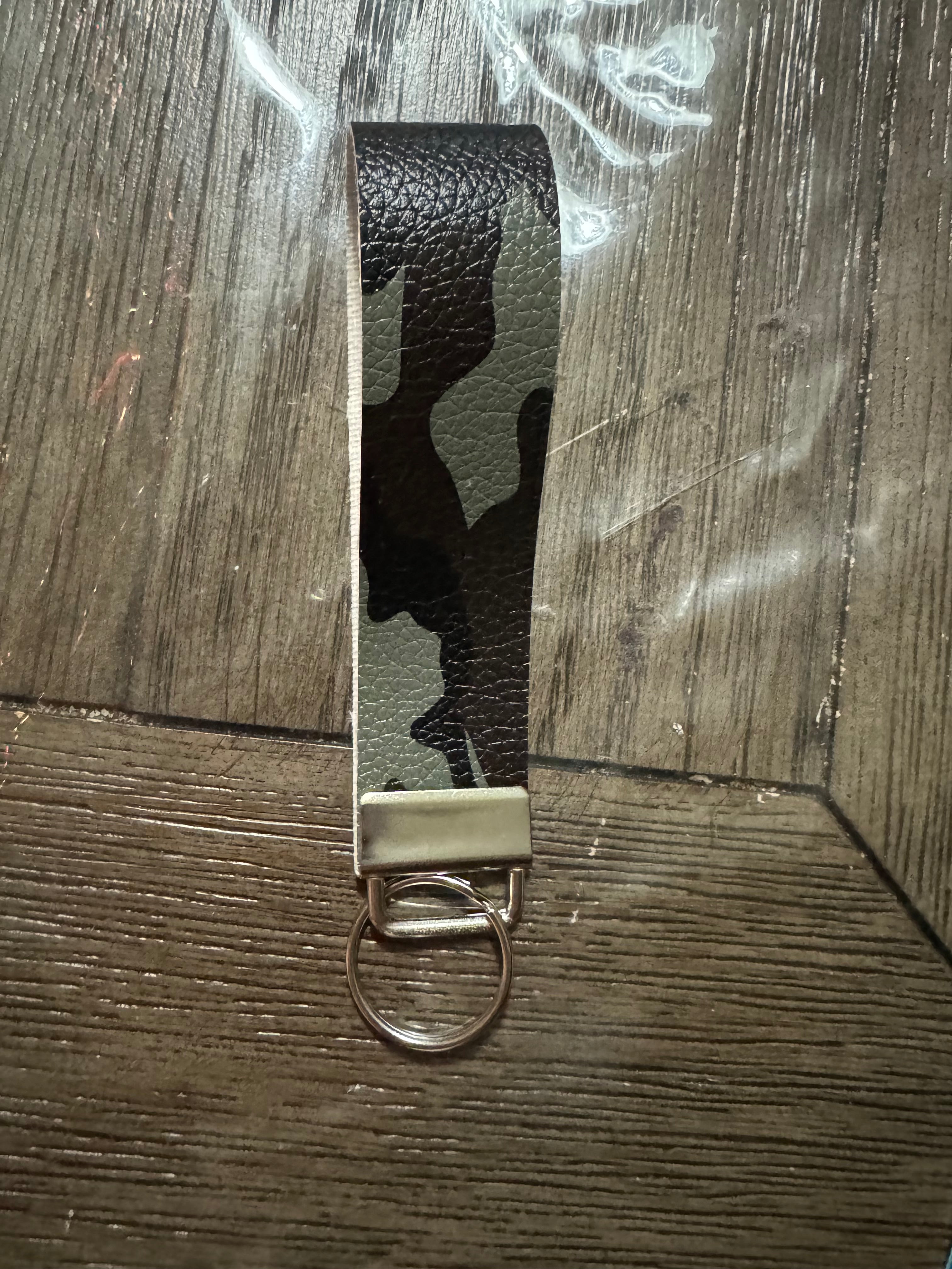 Camo keychain