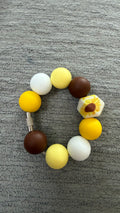 Sunflower cup charm