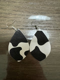 Moo moo dangle earrings