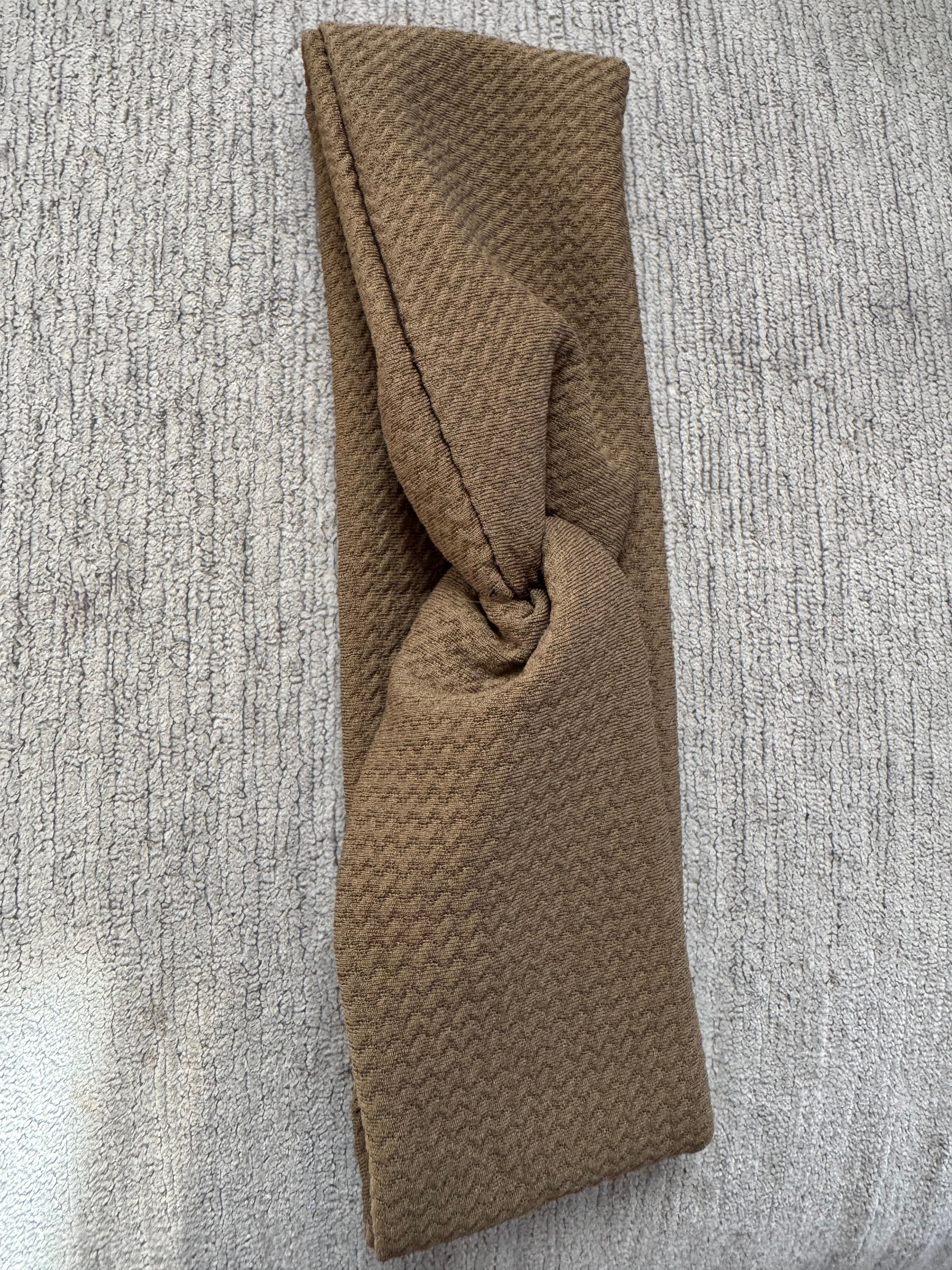 Olive twisted headband adult/teen