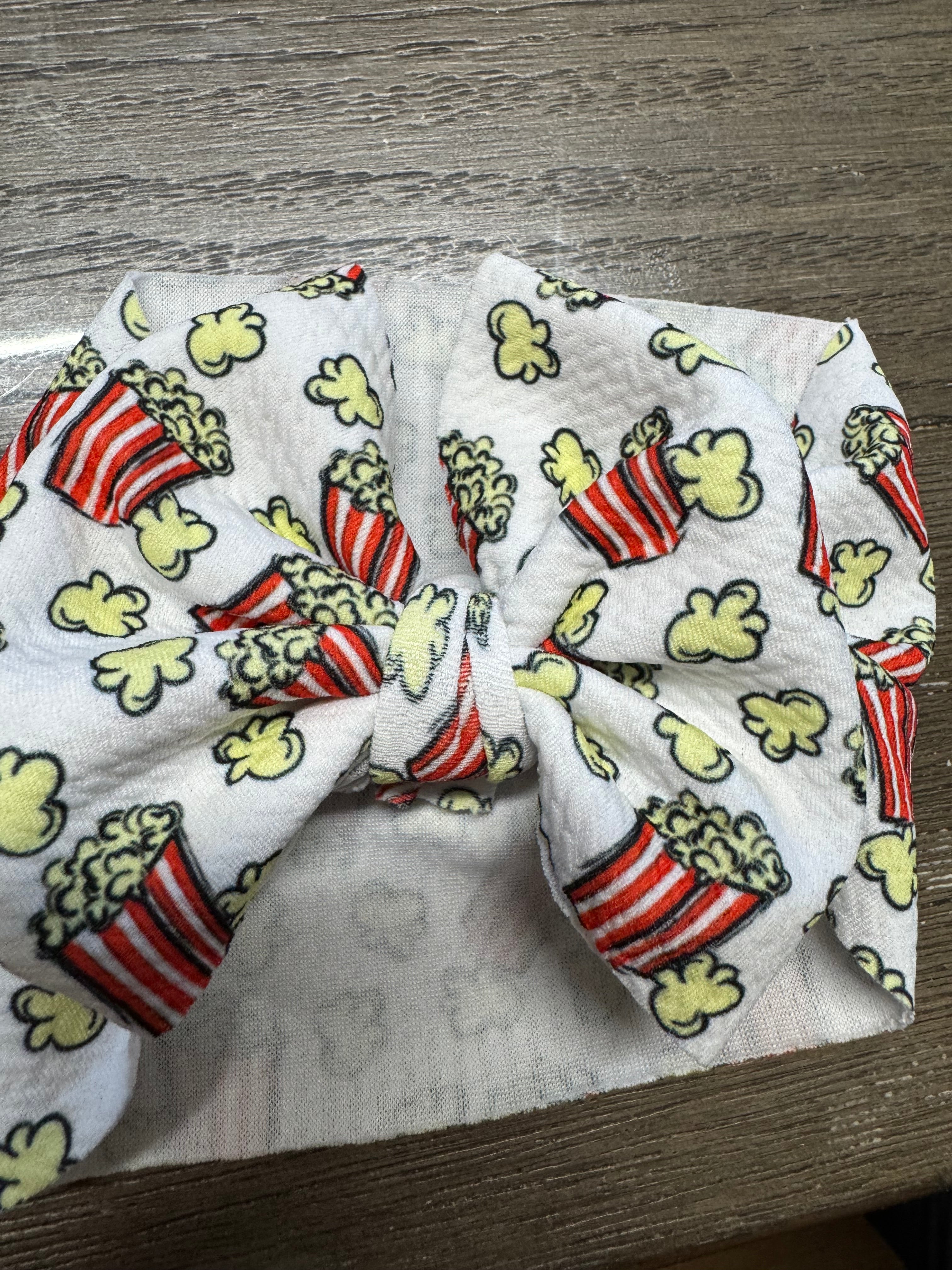 Popcorn head wrap newborn