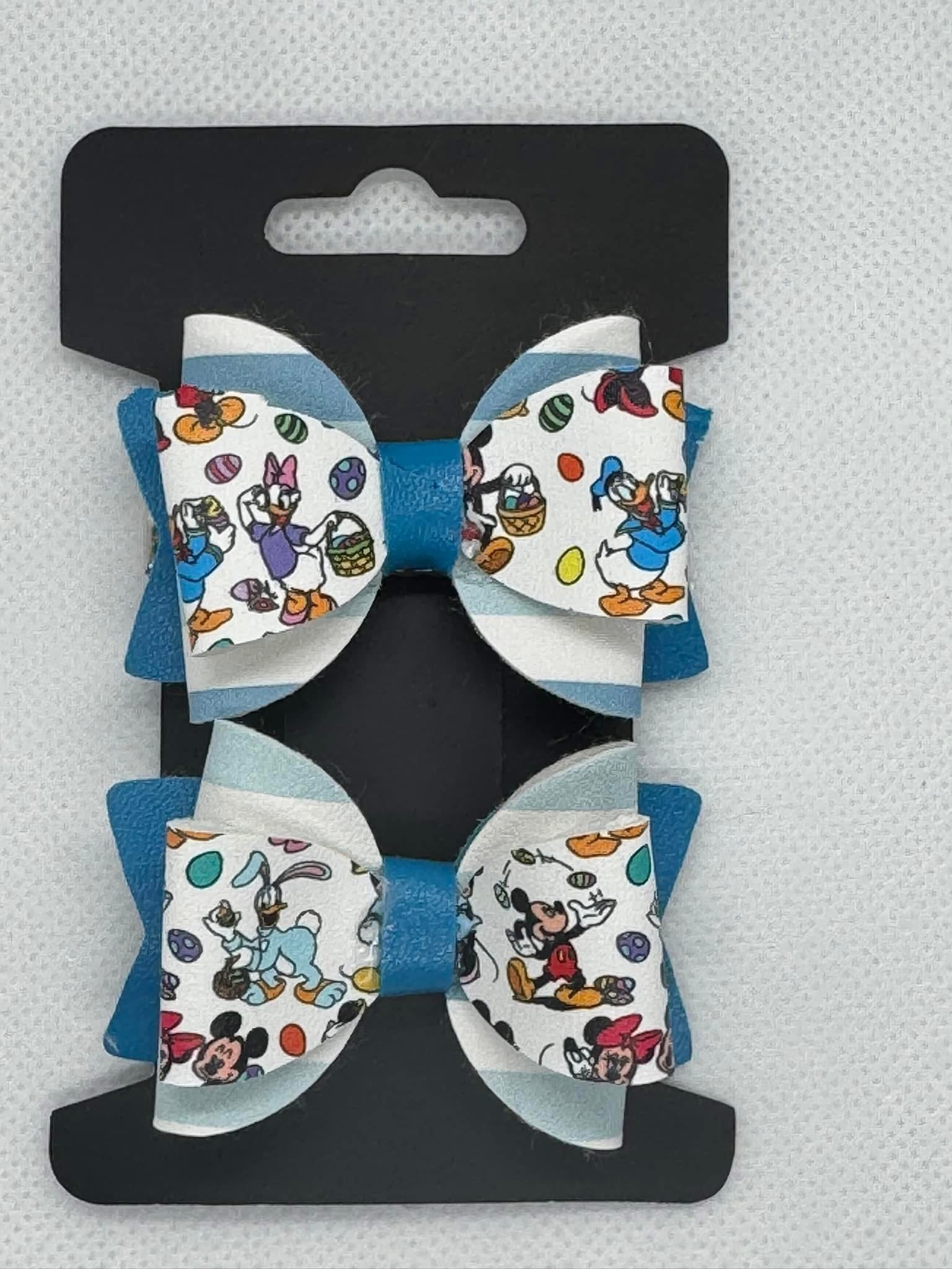 Easter piggy bow set