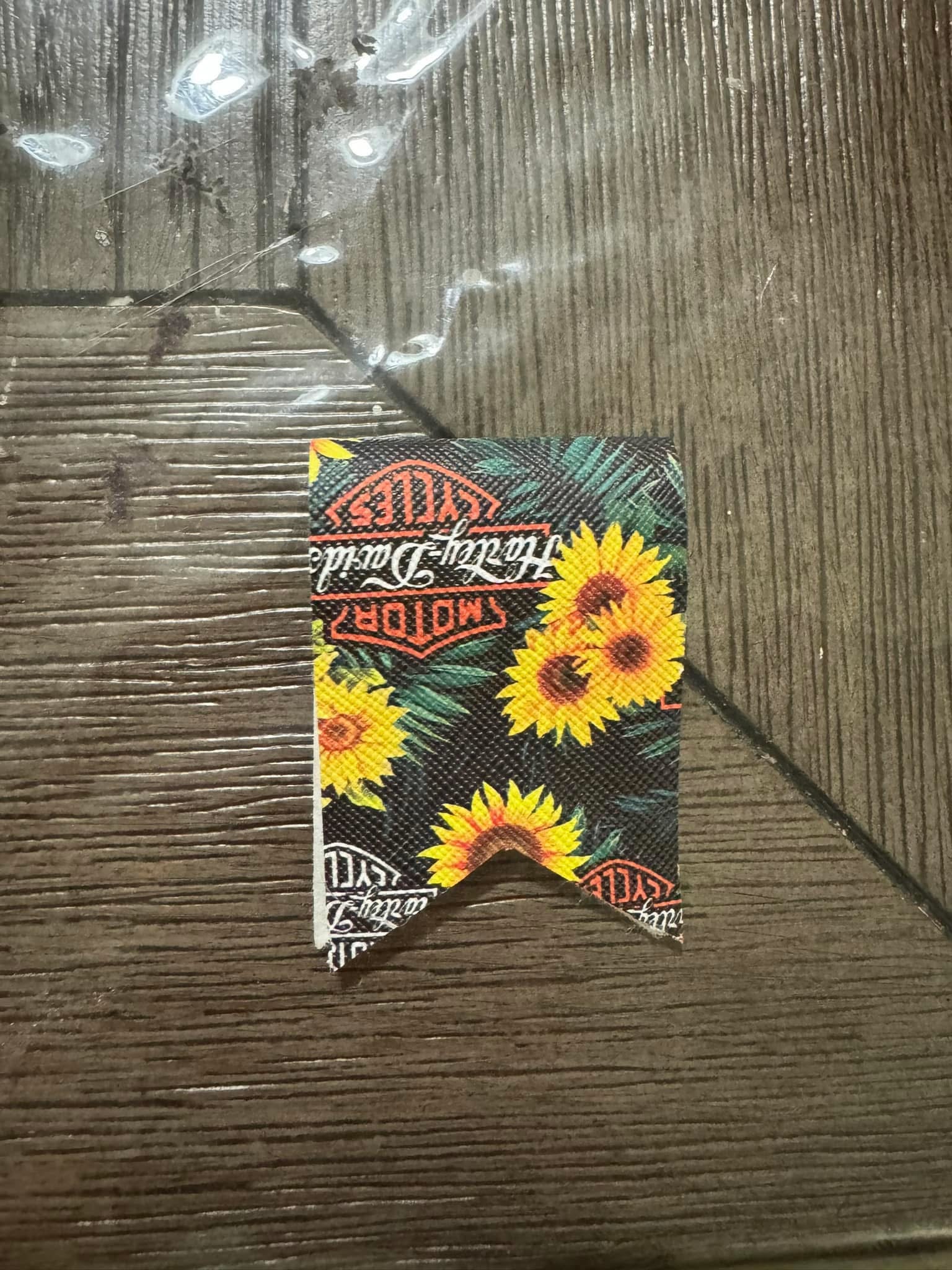 Sunflower bookmark