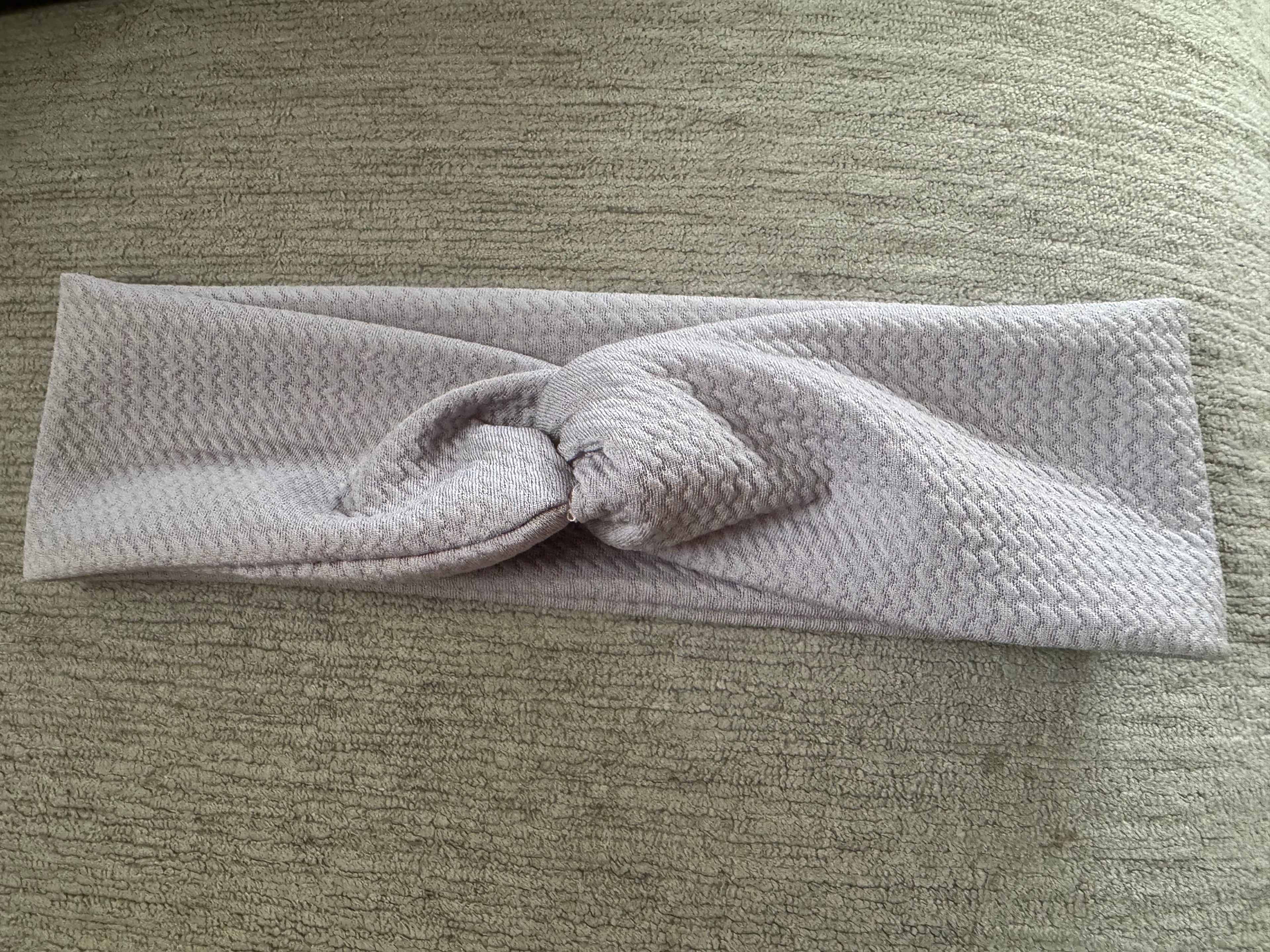 Purple twisted headband adult/teen
