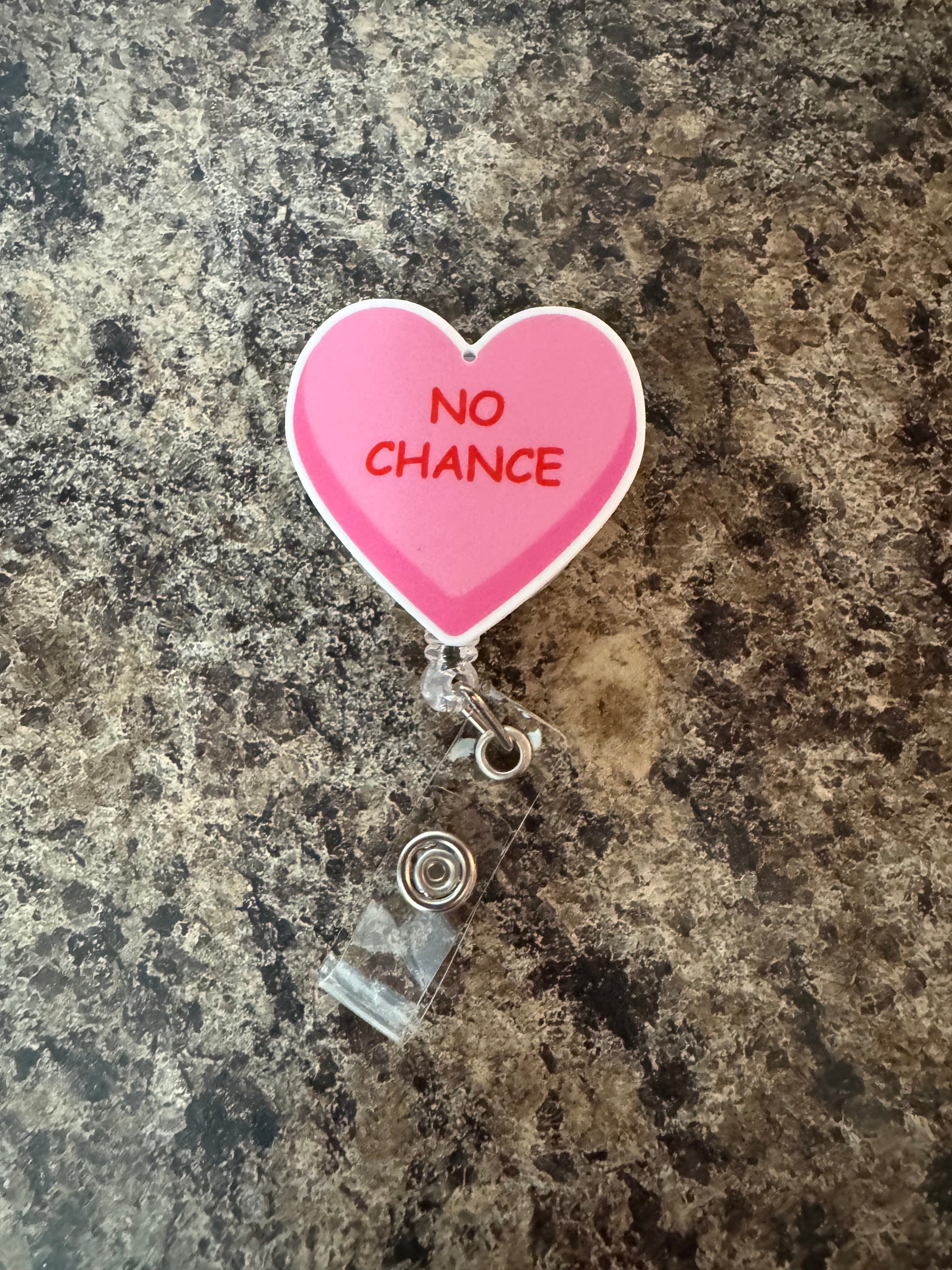 No chance badge reel