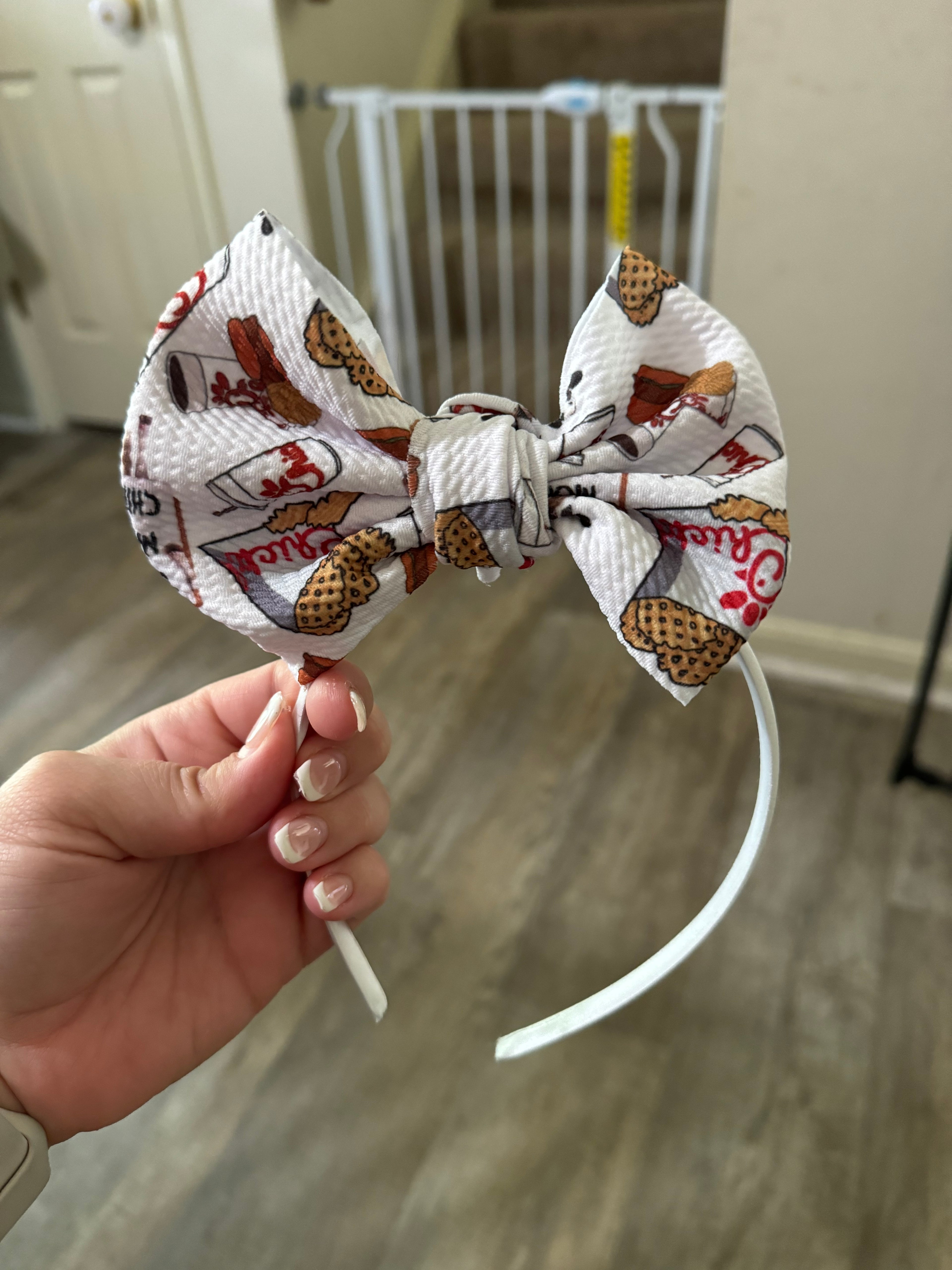 Eat more chicken hard headband