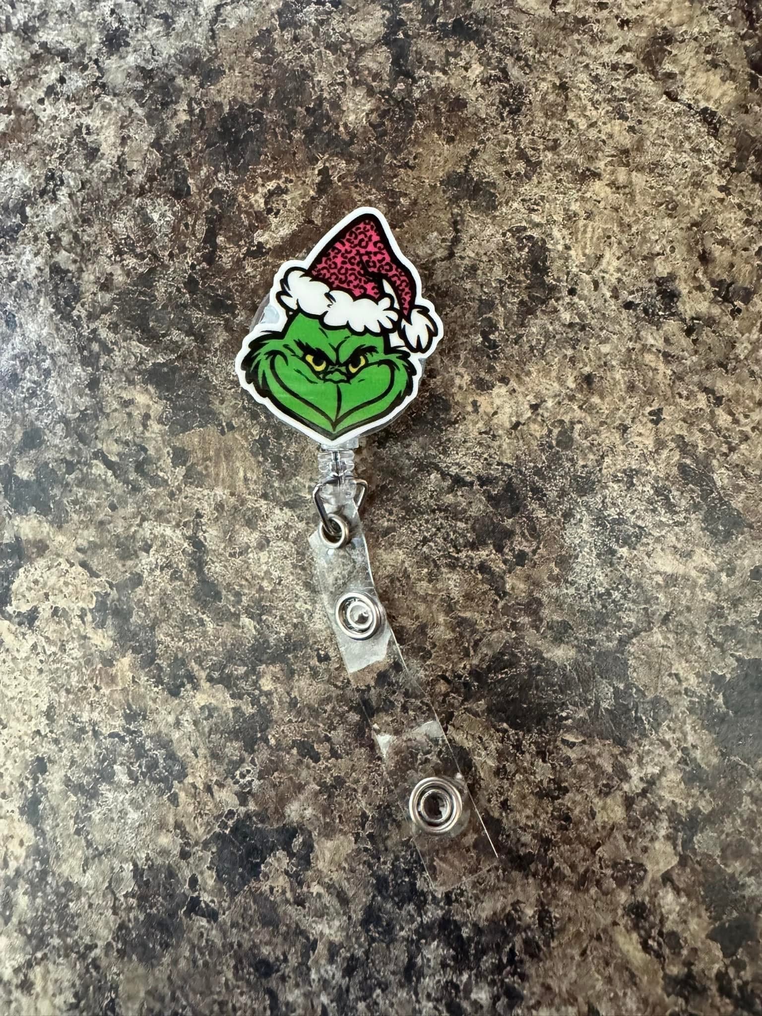 Christmas badge reel
