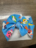 Shark head wrap 3-6 months