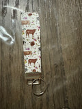 Cow keychain