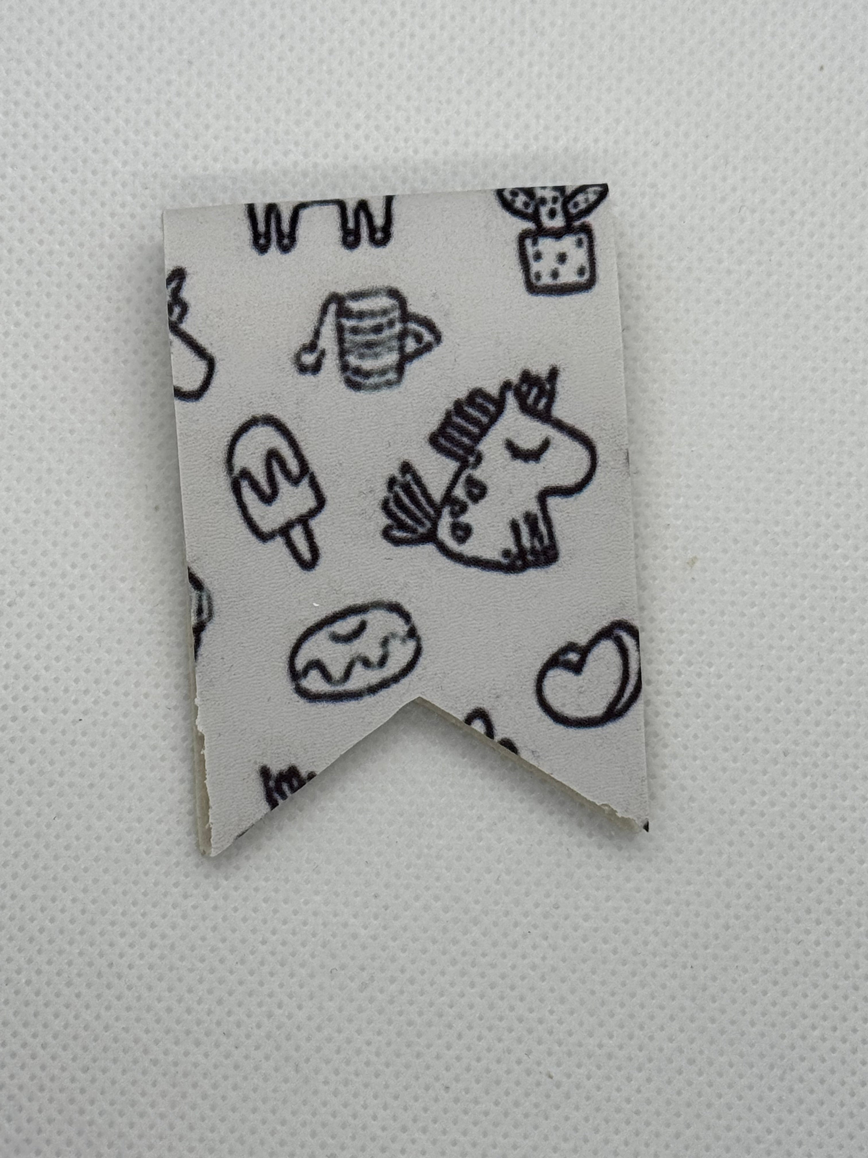 Color me unicorn bookmark