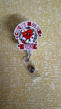 Cupids fav nurse badge reel