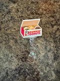 Doughnut badge reel