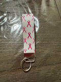 Breast cancer keychain