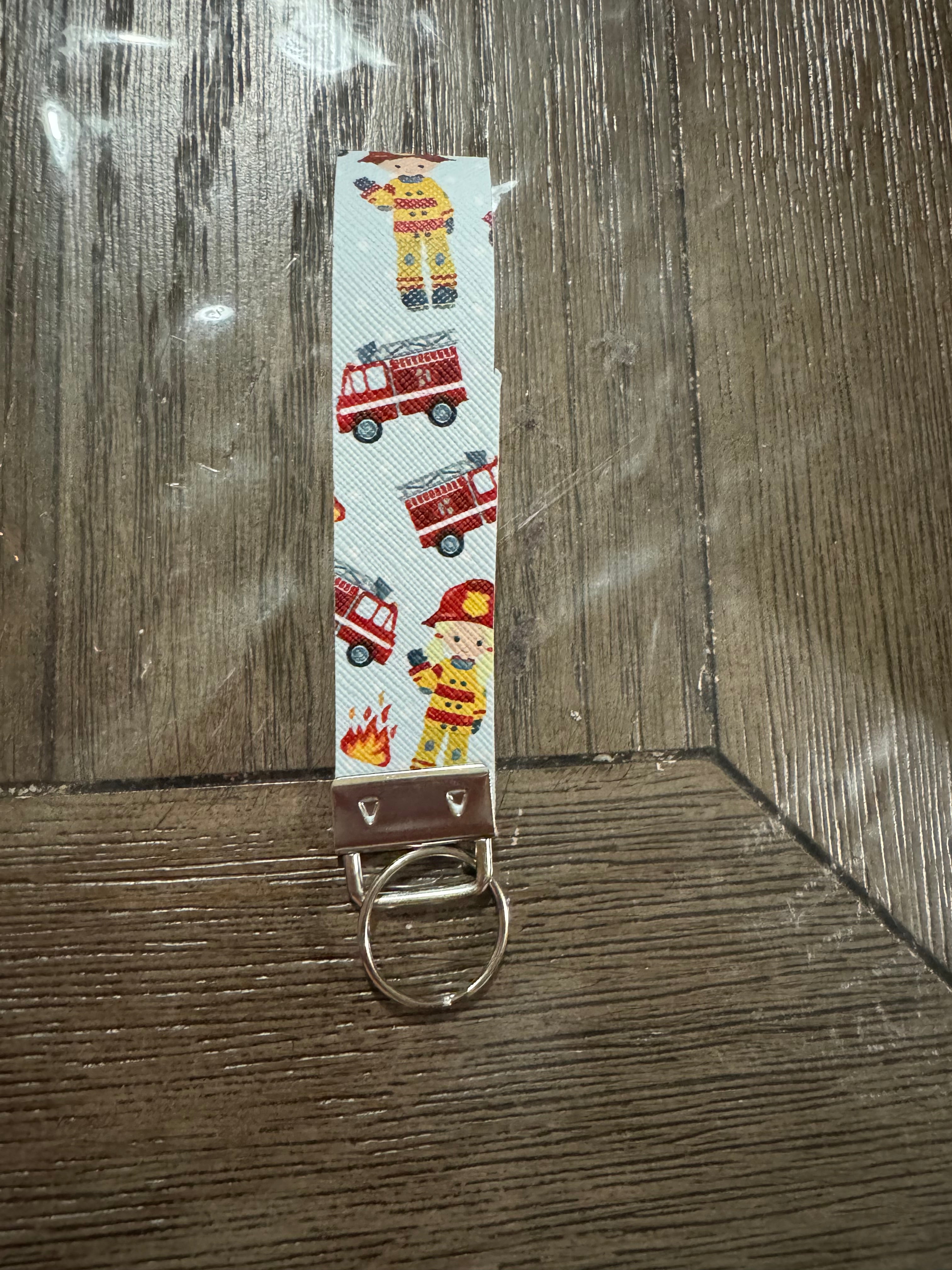Firemen keychain