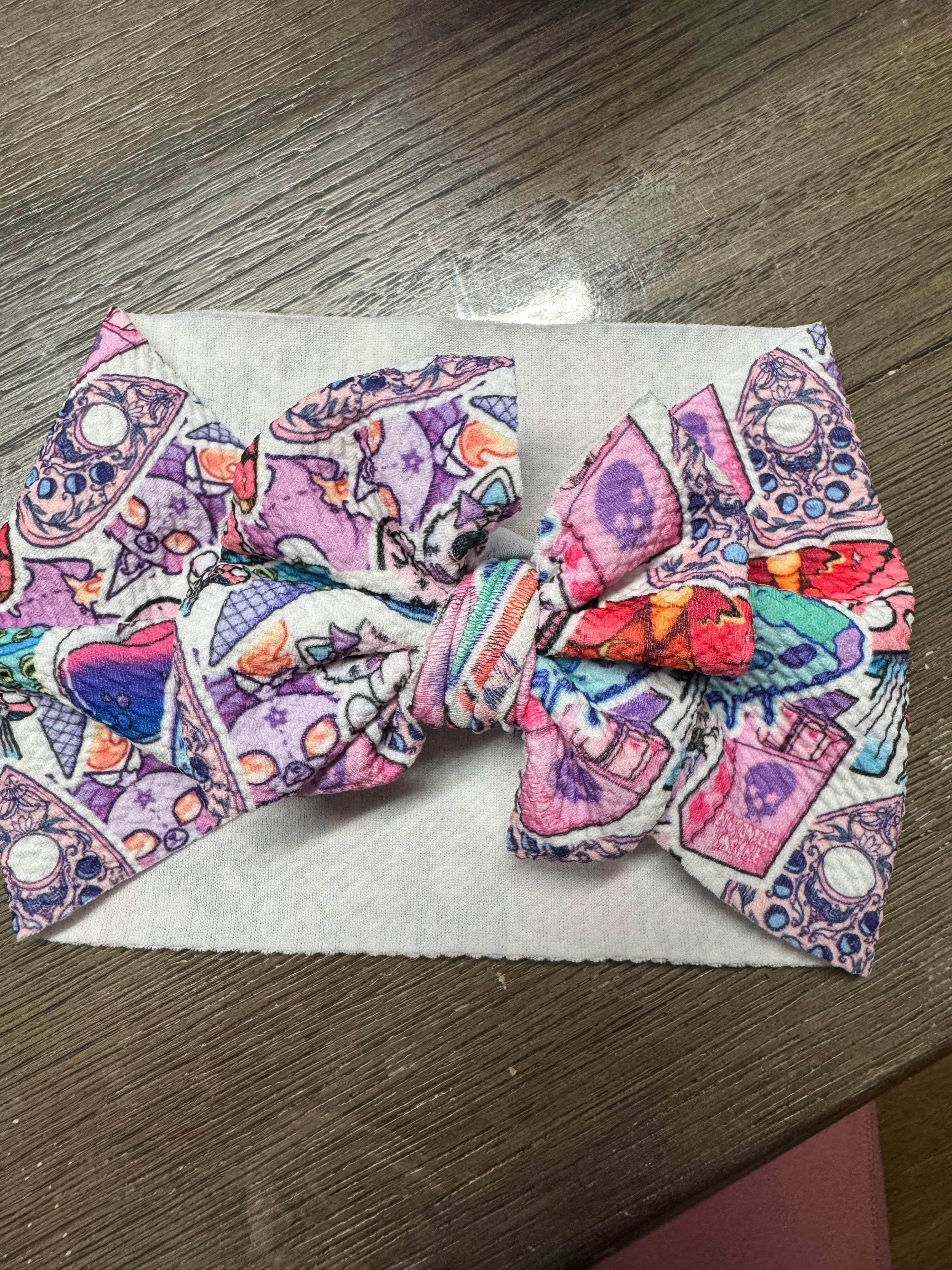 Scary gal head wrap toddler