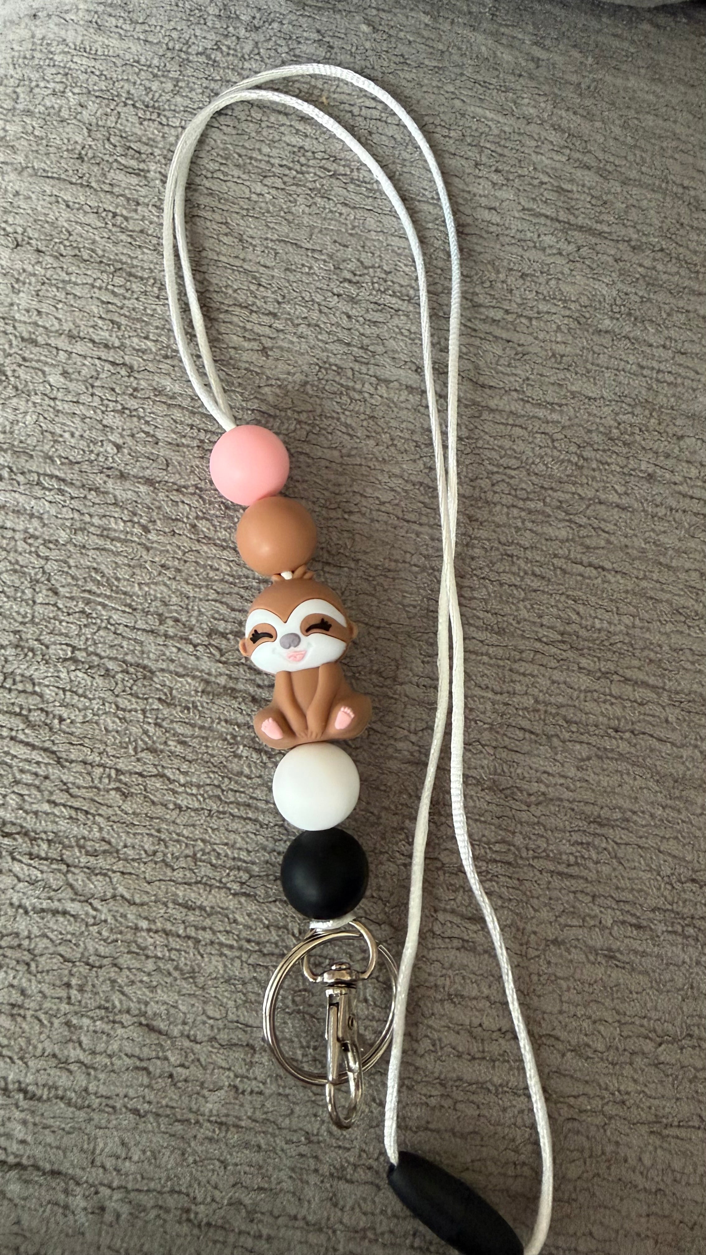Sloth lanyard