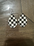 Checkered flag hoops