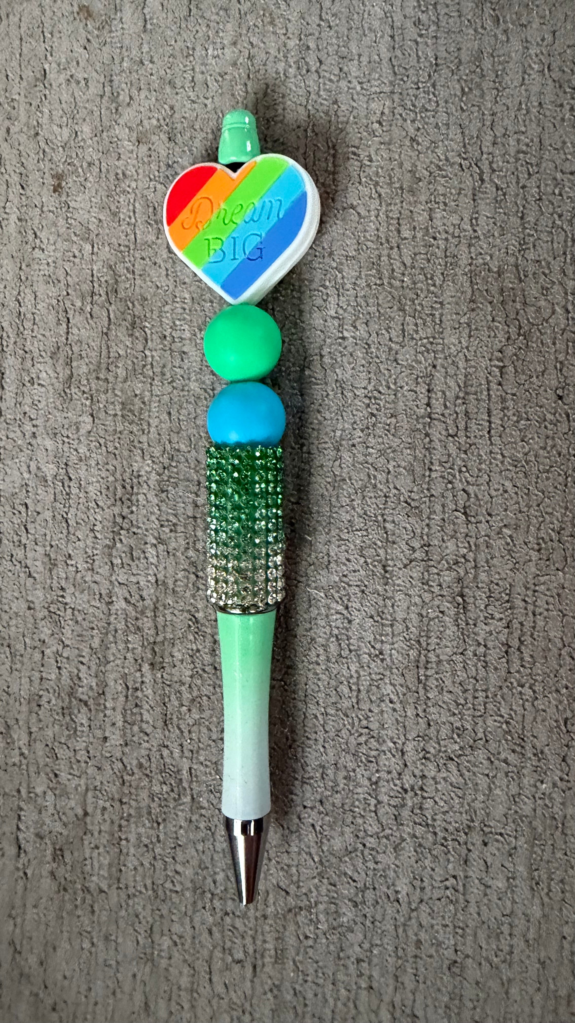Dream big heart pen