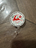 Reindeer badge reel