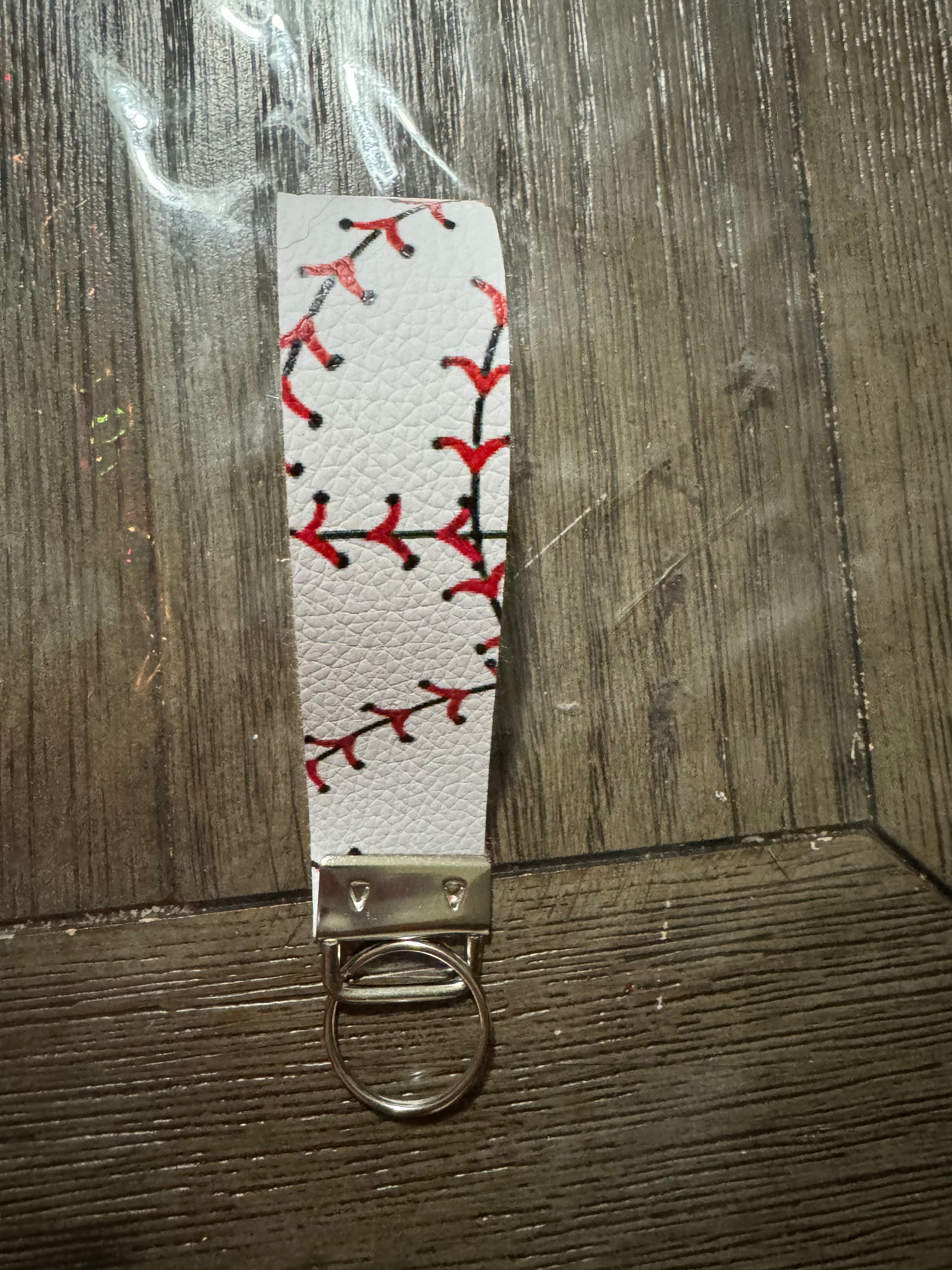 Baseball keychain