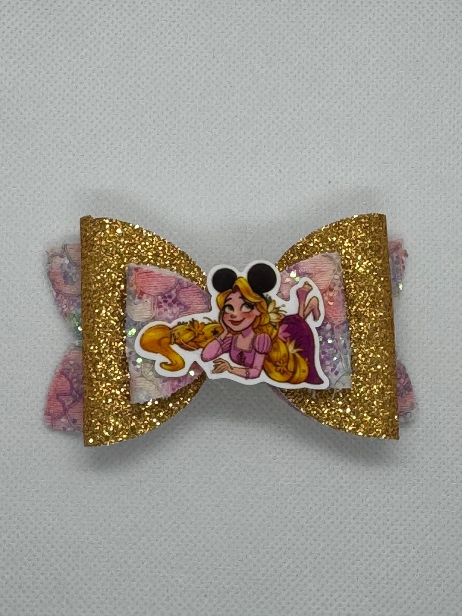 Straw topper bow