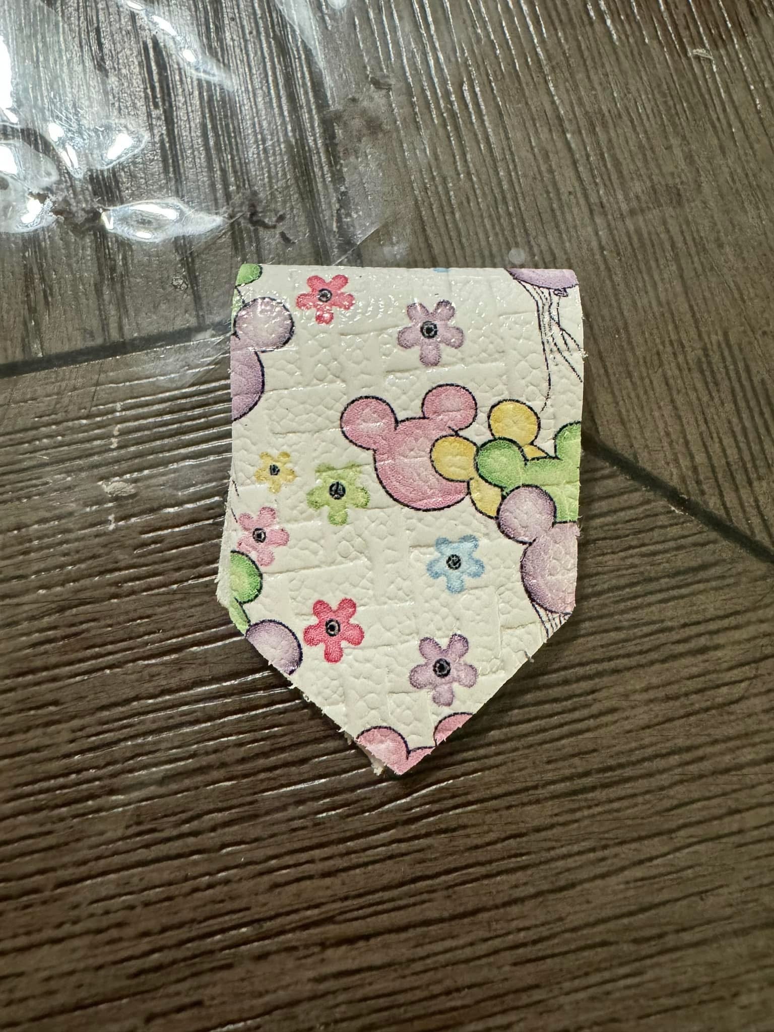 Spring floral bookmark