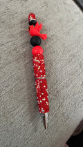 Cardinal rhinestone Pen