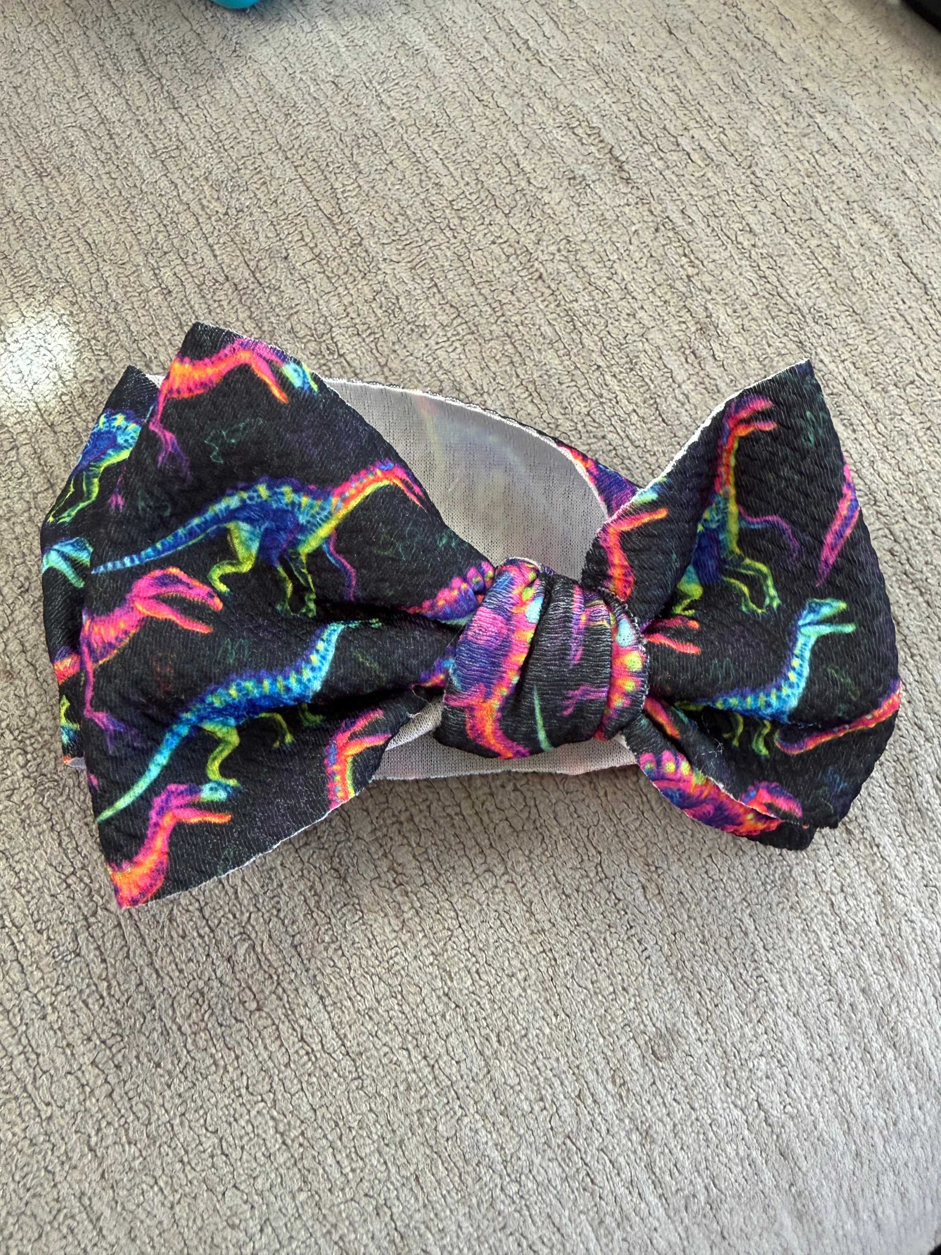 Dino head wrap 3-6 months