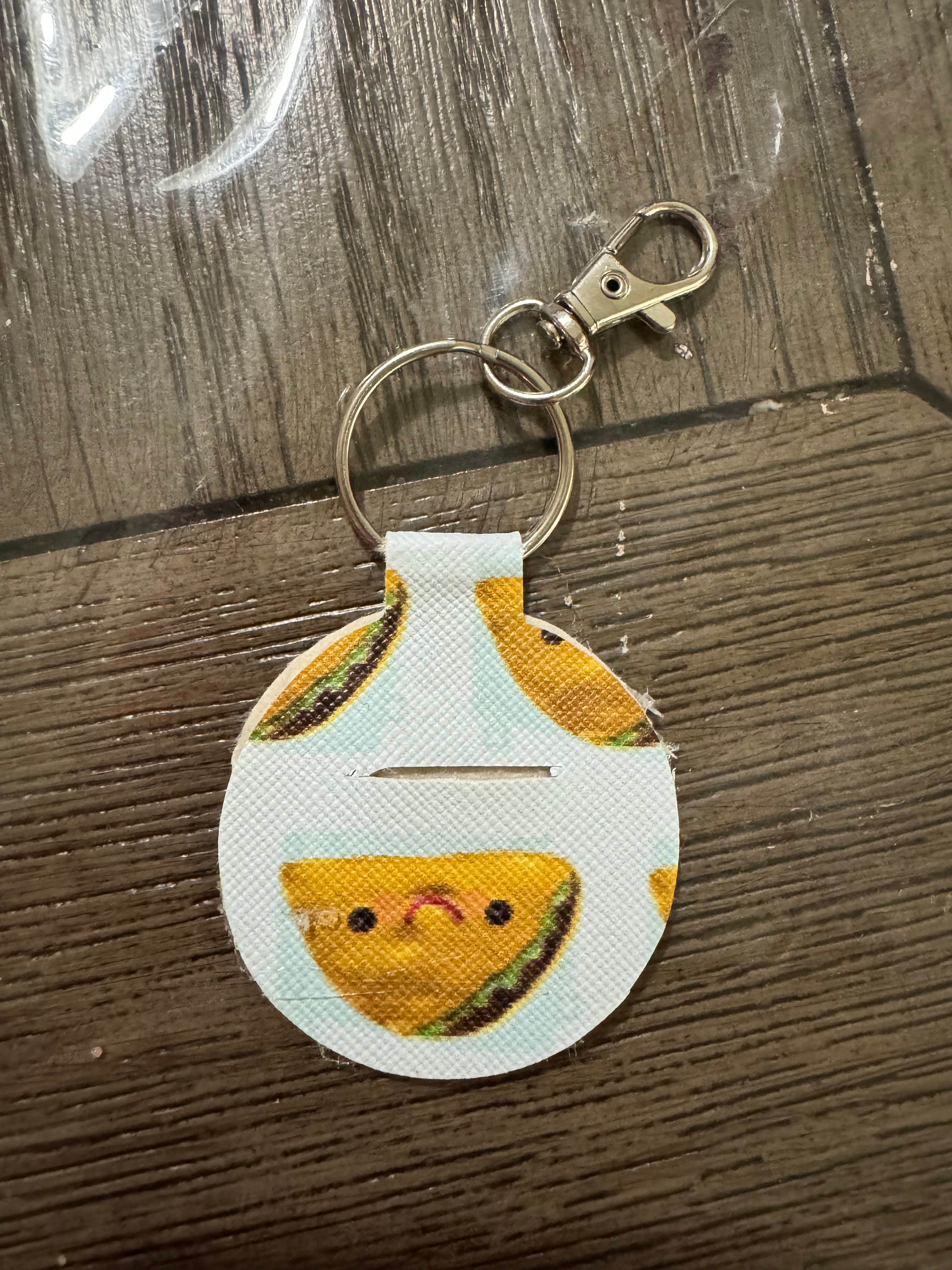 Taco Aldi keychain