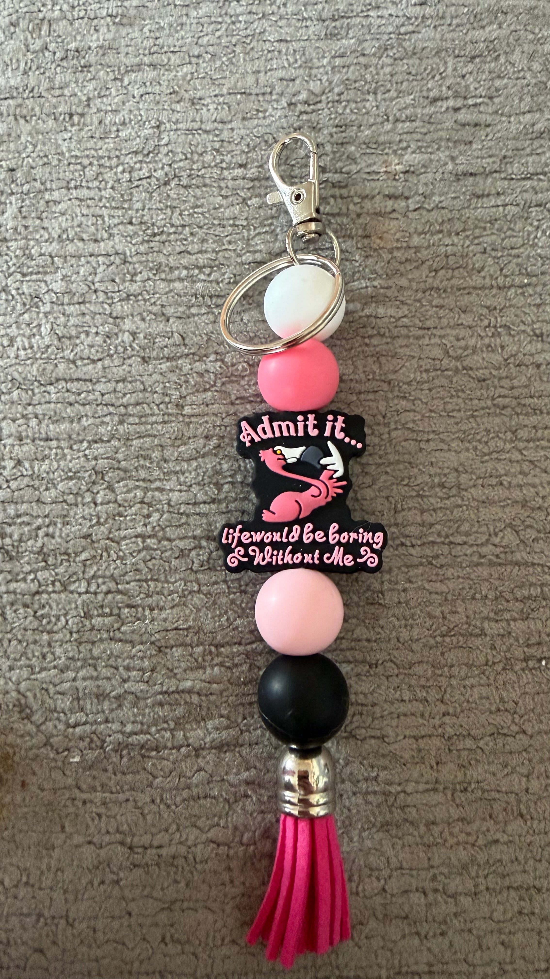 Admit it keychain