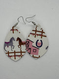 Horse earrings