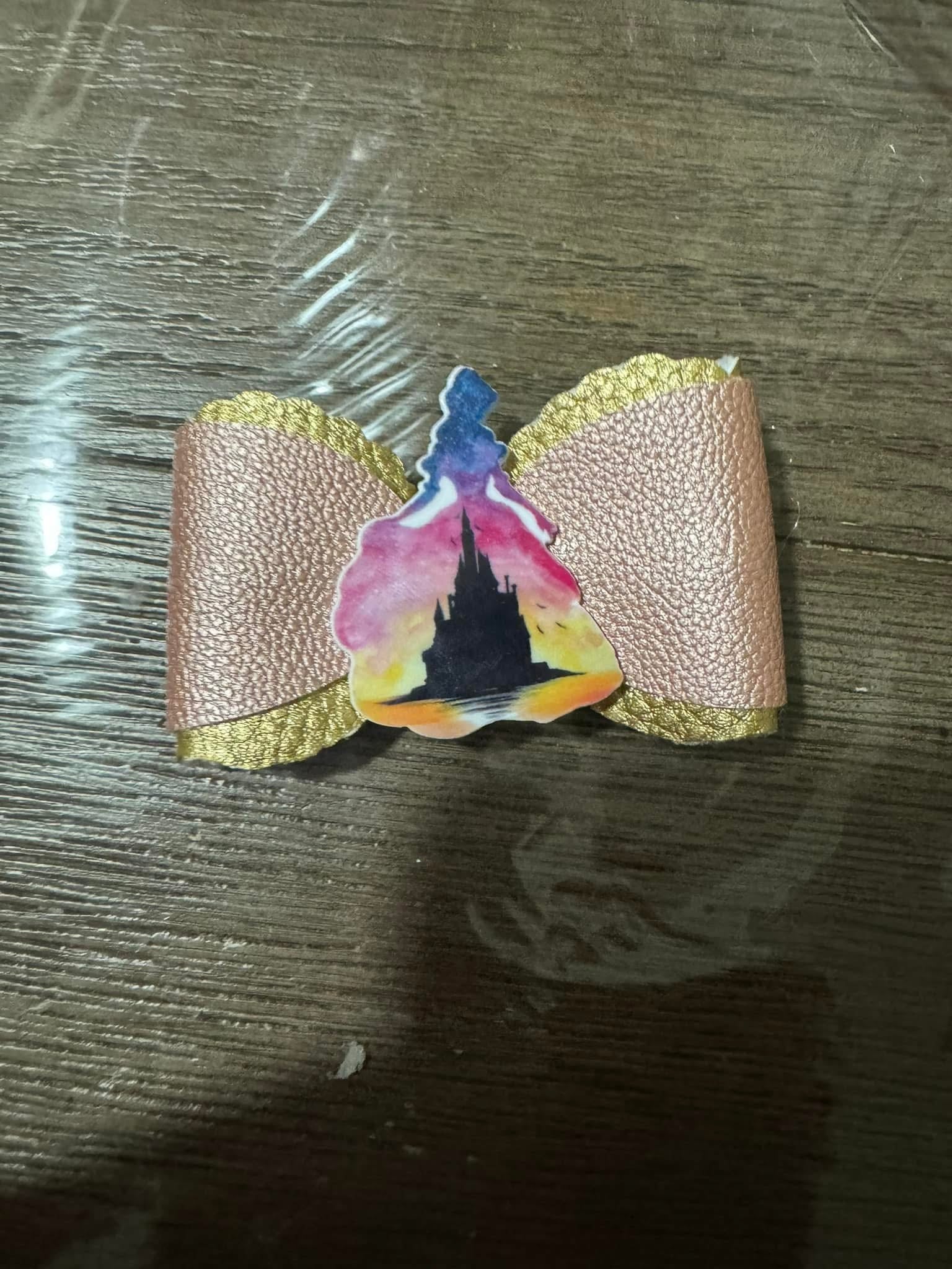 Gold and tan overlay