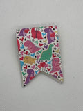 Dino heart bookmark