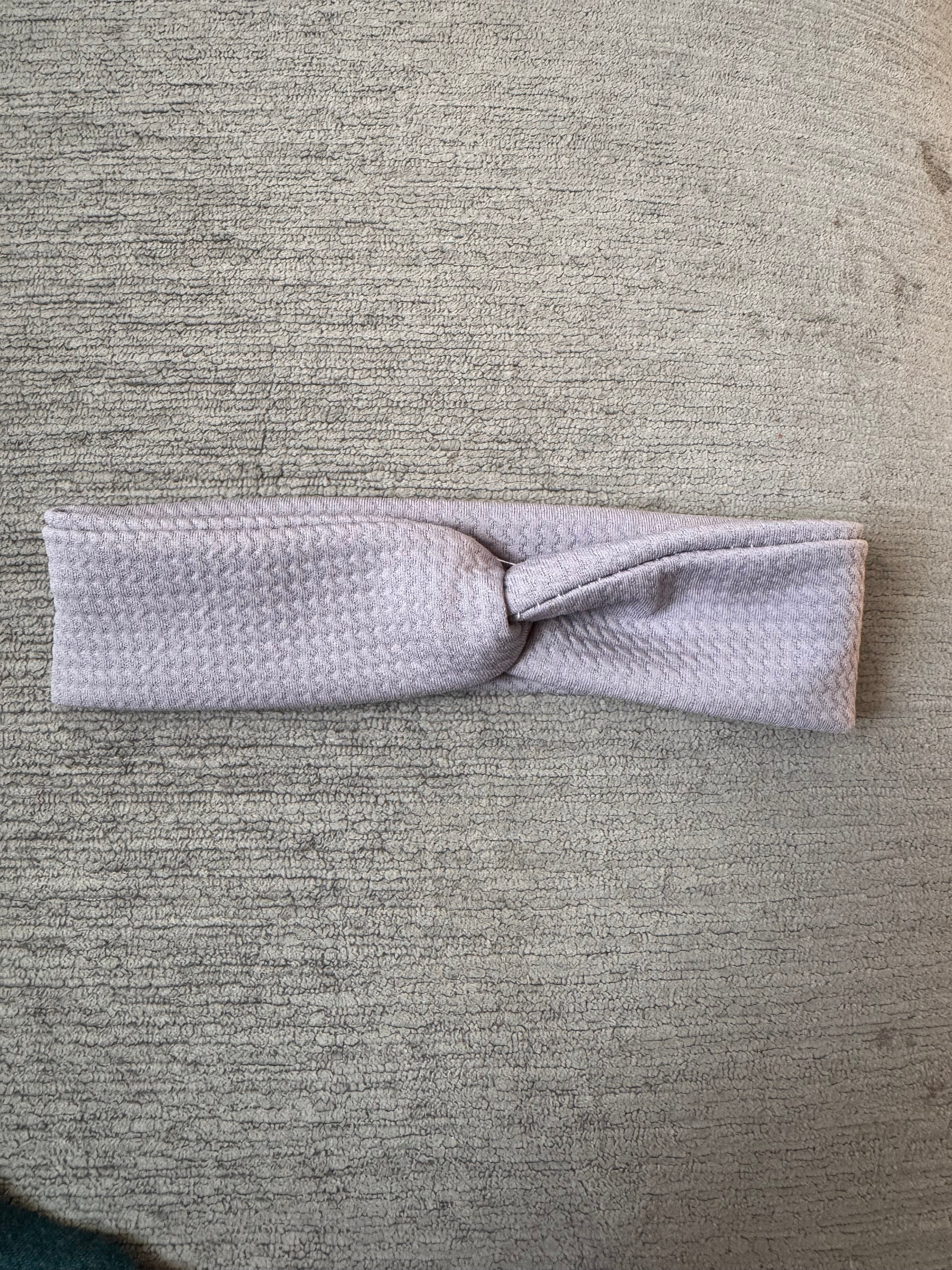 Purple twisted headband child
