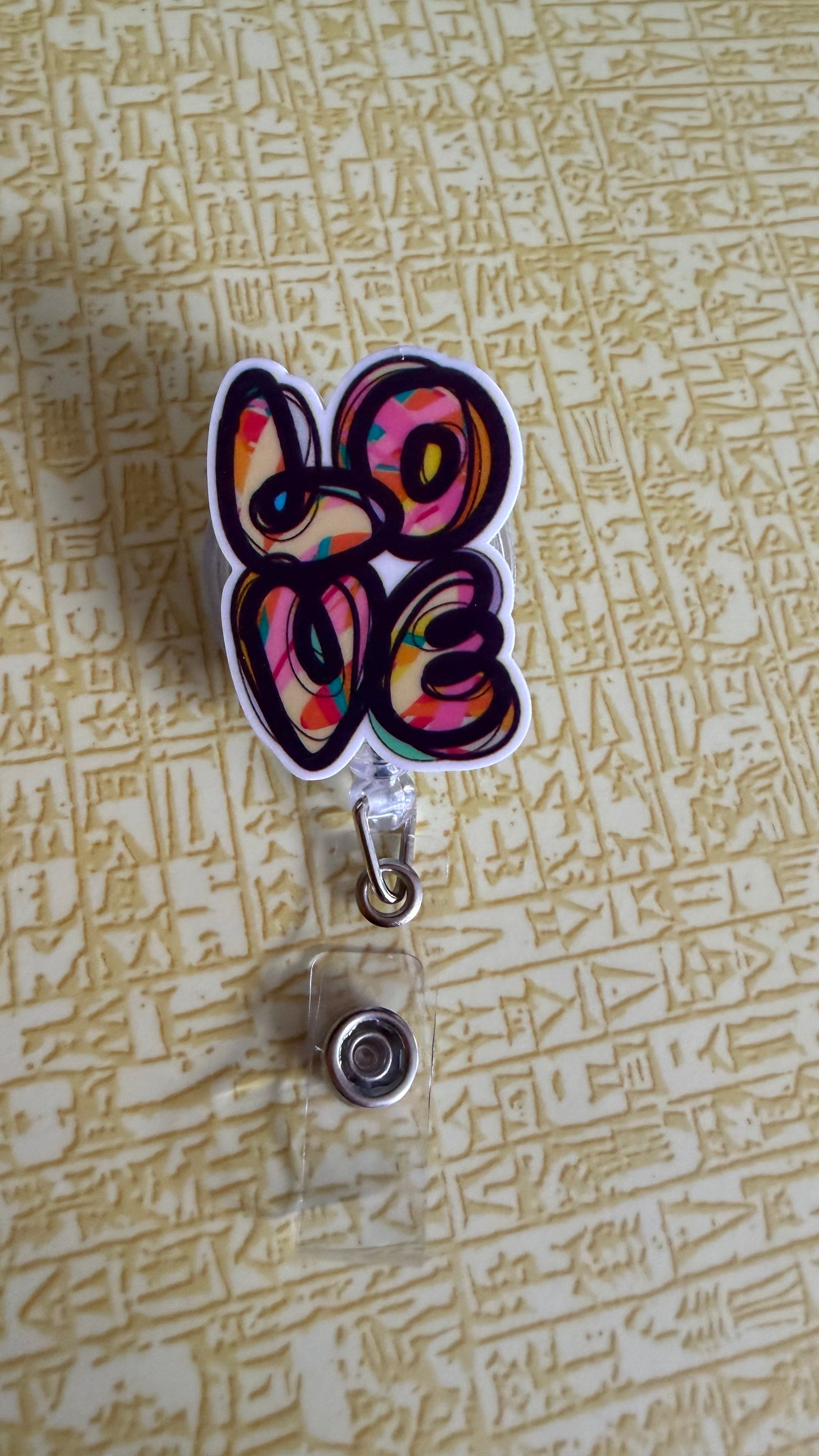 Love badge reel