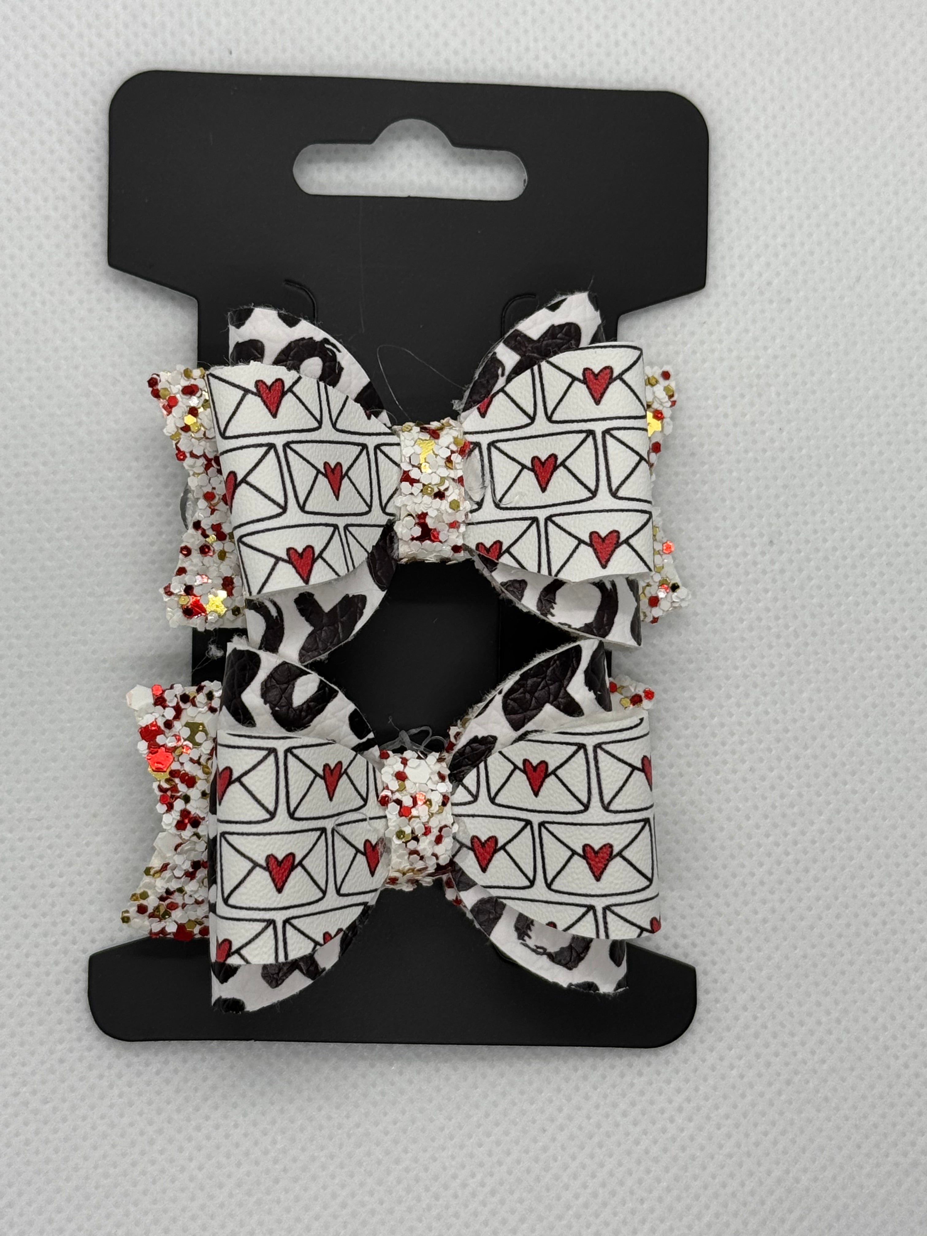 Love letter piggy bow set