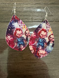 Halloweb dangle earrings