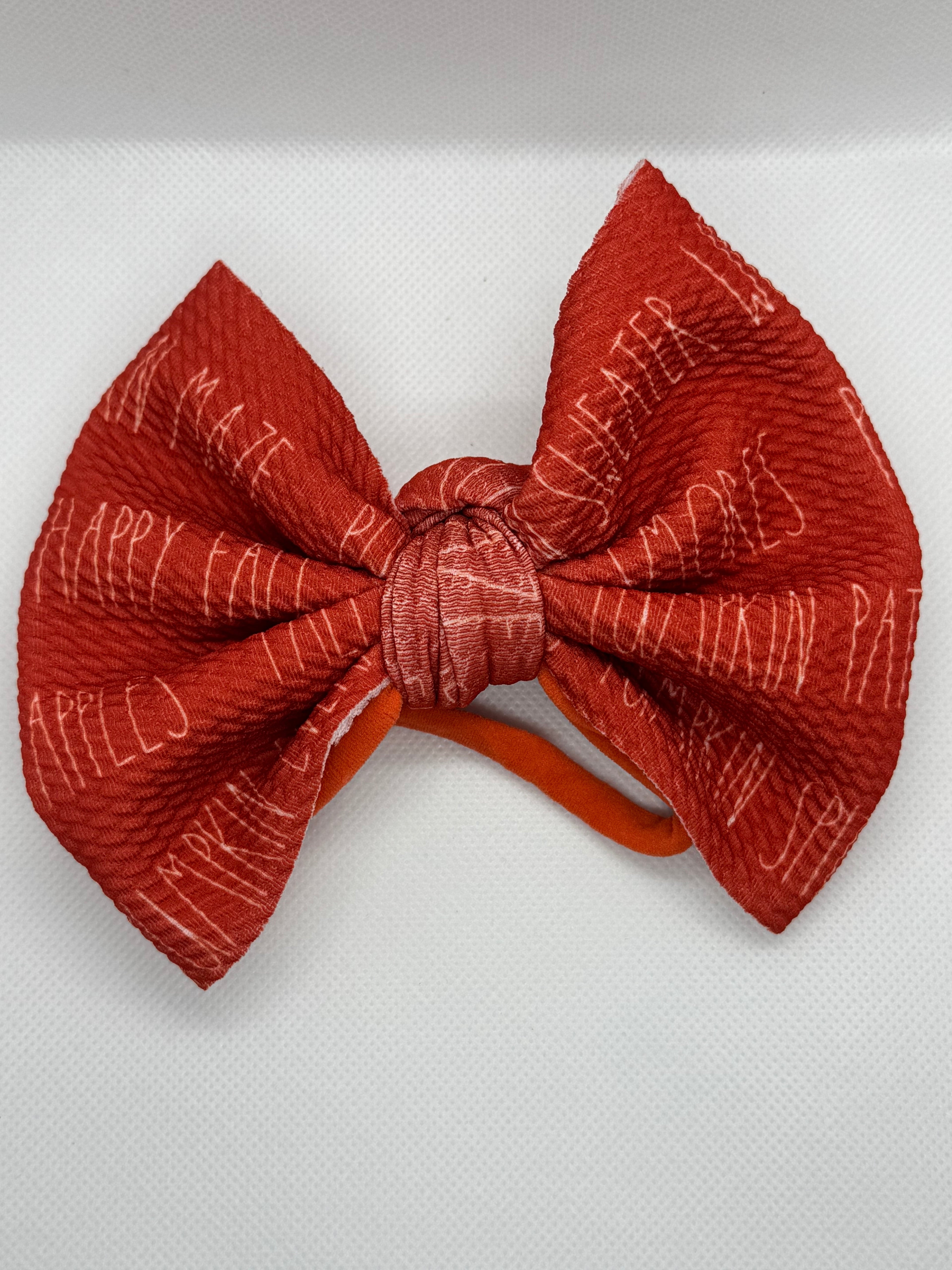 Hello fall fabric headband