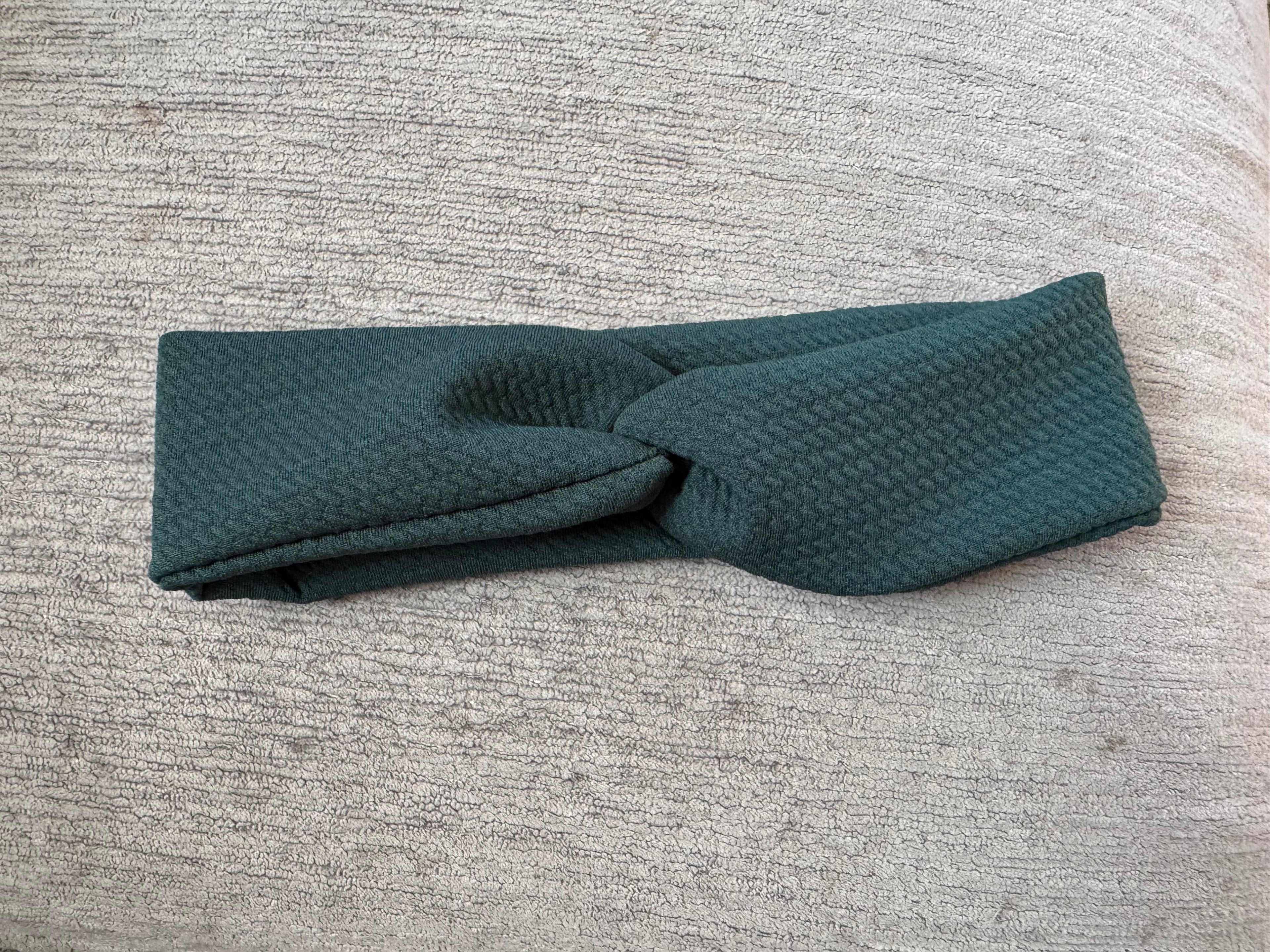 Green twisted headband child